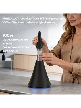 Other | Large Room Essential Oil Diffuser 200 Sqft Coverage Waterless ...